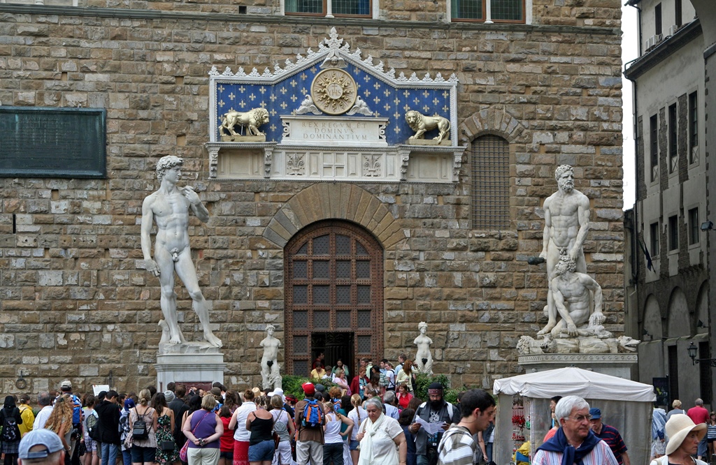 Front Door of Palazzo Vecchio